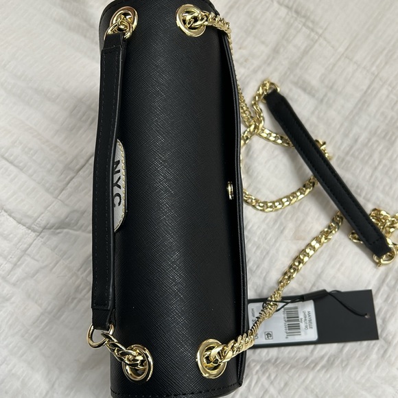 NWT Carl Lagerfeld New York City Cross Bag Handbag Yellow Taxi Cab Cat Maybelle - Picture 8 of 12